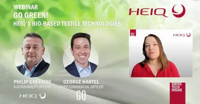 Go Green! HeiQ's Bio-based Textile Technologies Webinar Visual