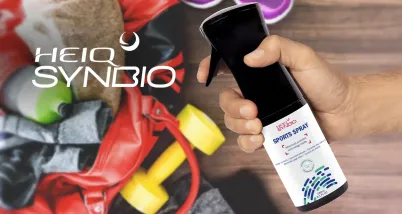 HeiQ Synbio synbiotic odor control spray for textiles