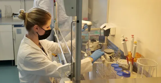 HeiQ RAS laboratory